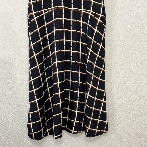 J Crew Windowpane Silk Dress - Picture 7 of 14